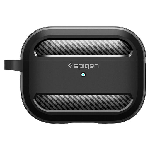 Spigen Rugged Armor Case for Apple AirPods Pro 1 / 2 - Matte Black - Cell phone cases and covers<<<HurtelXML
