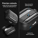 Spigen Rugged Armor Case for Apple AirPods Pro 1 / 2 - Matte Black - Cell phone cases and covers<<<HurtelXML