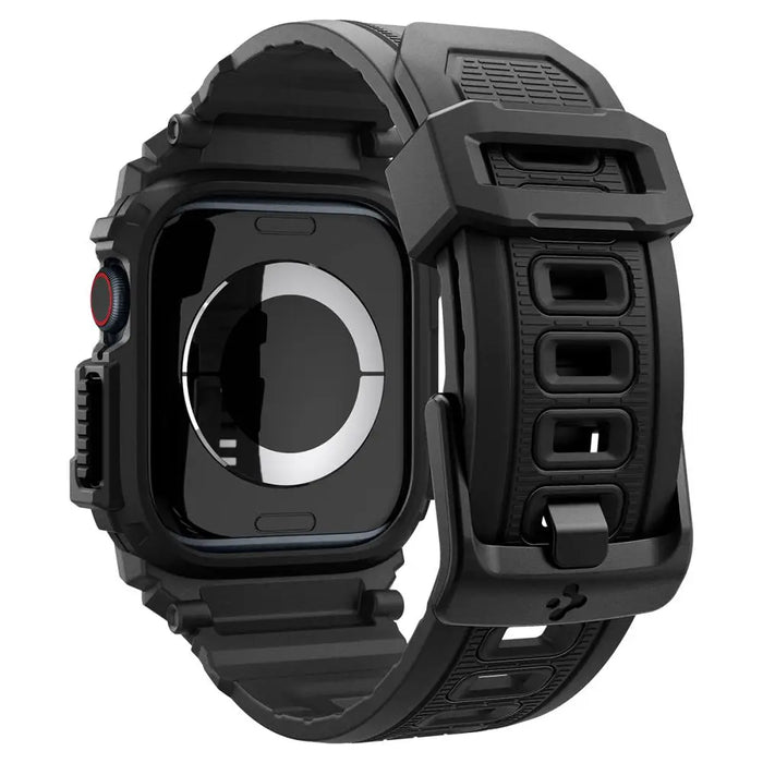 Spigen Rugged Armor Case for Apple Watch 10 46mm - Black - Cell phone cases and covers<<<HurtelXML
