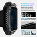 Spigen Rugged Armor Case for Apple Watch 10 46mm - Black - Cell phone cases and covers<<<HurtelXML