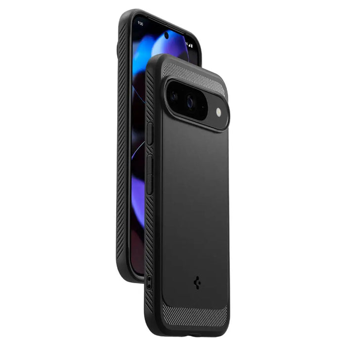 Spigen Rugged Armor Case for Google Pixel 9 / 9 Pro - Black - Cell phone cases and covers<<<HurtelXML