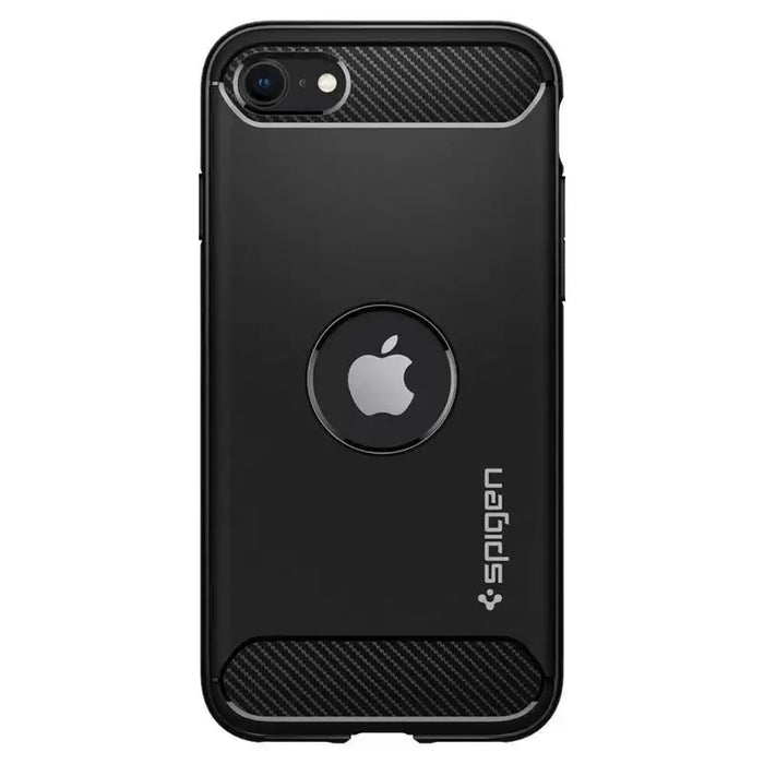 Spigen Rugged Armor Case for iPhone SE 2020 / 2022 - Black - Cell phone cases and covers<<<HurtelXML
