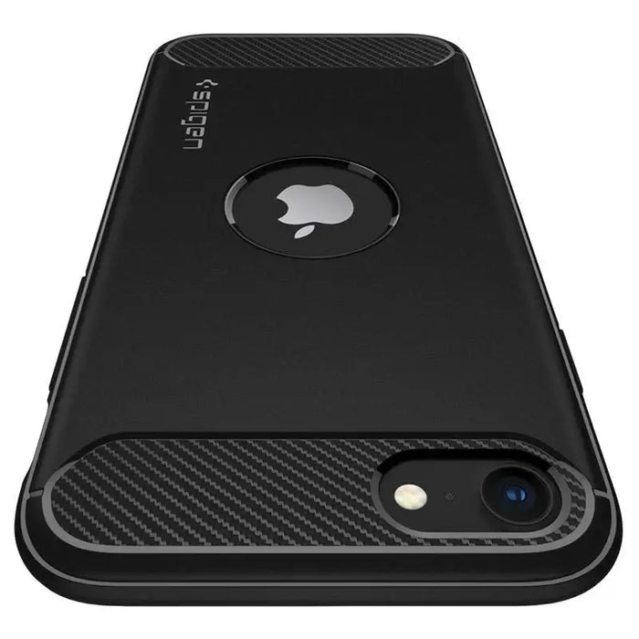 Spigen Rugged Armor Case for iPhone SE 2020 / 2022 - Black - Cell phone cases and covers<<<HurtelXML