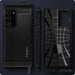 Spigen Rugged Armor Case for Samsung Galaxy Note 20 Ultra - Matte Black - Cell phone cases and covers<<<HurtelXML