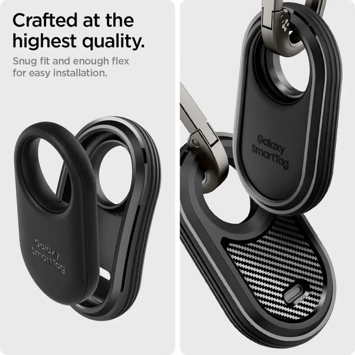 Spigen Rugged Armor Case for Samsung Galaxy SmartTag 2 - Matte Black - Other cell phone equipment<<<HurtelXML