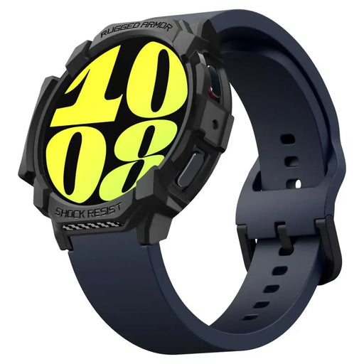 Spigen Rugged Armor Case for Samsung Galaxy Watch 7 (44mm) - Matte Black - Cell phone cases and covers<<<HurtelXML