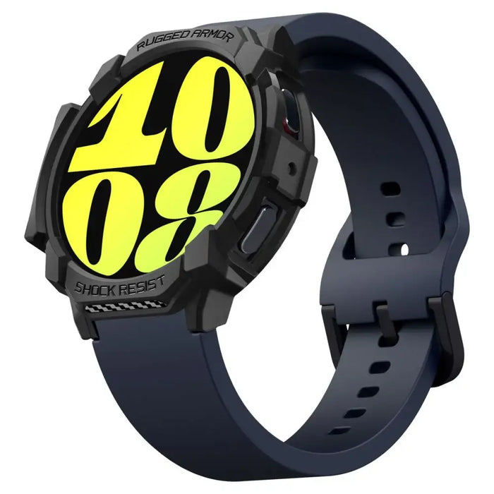 Spigen Rugged Armor Case for Samsung Galaxy Watch 7 (44mm) - Matte Black - Cell phone cases and covers<<<HurtelXML