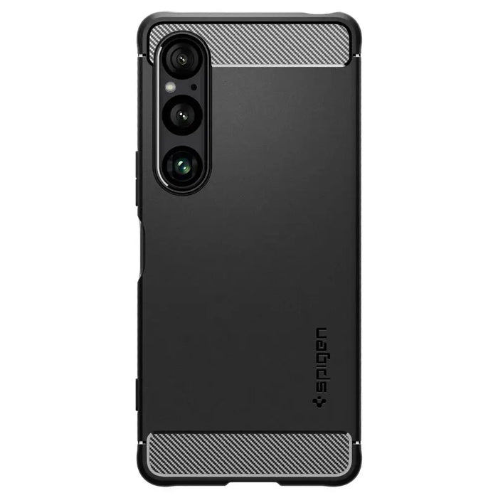 Spigen Rugged Armor Case for Sony Xperia 1 VI - Matte Black - Cell phone cases and covers<<<HurtelXML