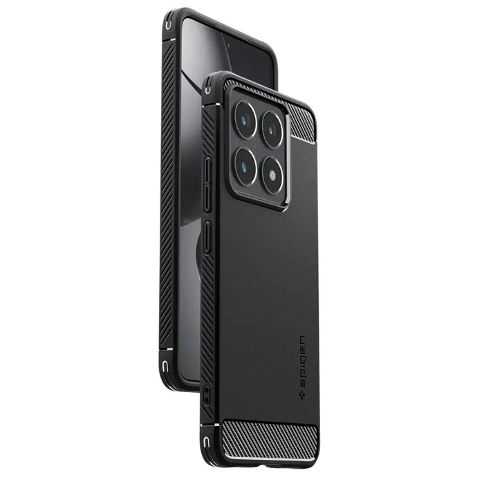Spigen Rugged Armor case for Xiaomi 14T - matte black - Cell phone cases and covers<<<HurtelXML