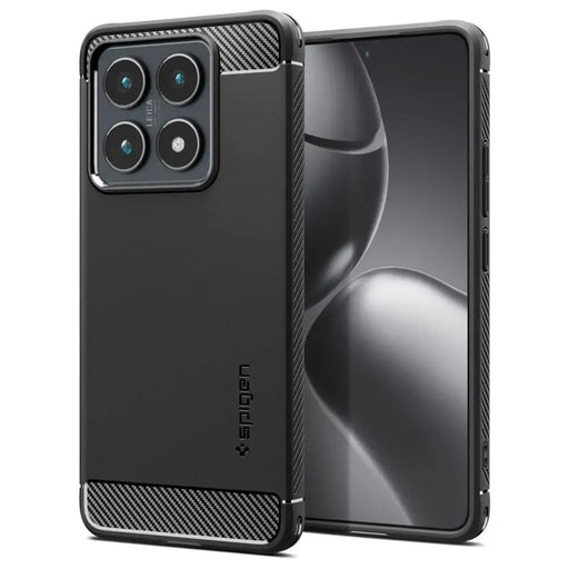 Spigen Rugged Armor case for Xiaomi 14T - matte black - Cell phone cases and covers<<<HurtelXML