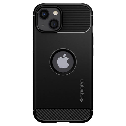 Spigen Rugged Armor iPhone 13 Case - Matte Black - Cell phone cases and covers<<<HurtelXML