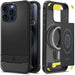 Spigen Rugged Armor Mag Case with MagSafe for iPhone 15 Pro - Matte Black - Cell phone cases and covers<<<HurtelXML