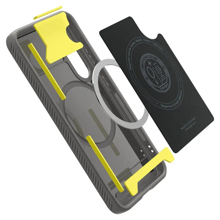Spigen Rugged Armor Mag MagSafe Case for Samsung Galaxy S25 - Gray - Cell phone cases and covers<<<HurtelXML