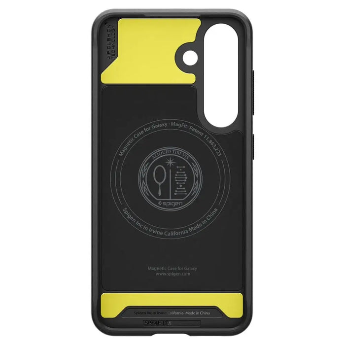 Spigen Rugged Armor Mag MagSafe Case for Samsung Galaxy S25 - Matte Black - Cell phone cases and covers<<<HurtelXML
