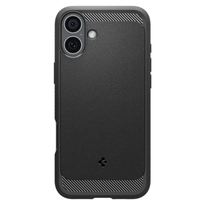 Spigen Rugged Armor MagSafe case for iPhone 16 - black - Cell phone cases and covers<<<HurtelXML