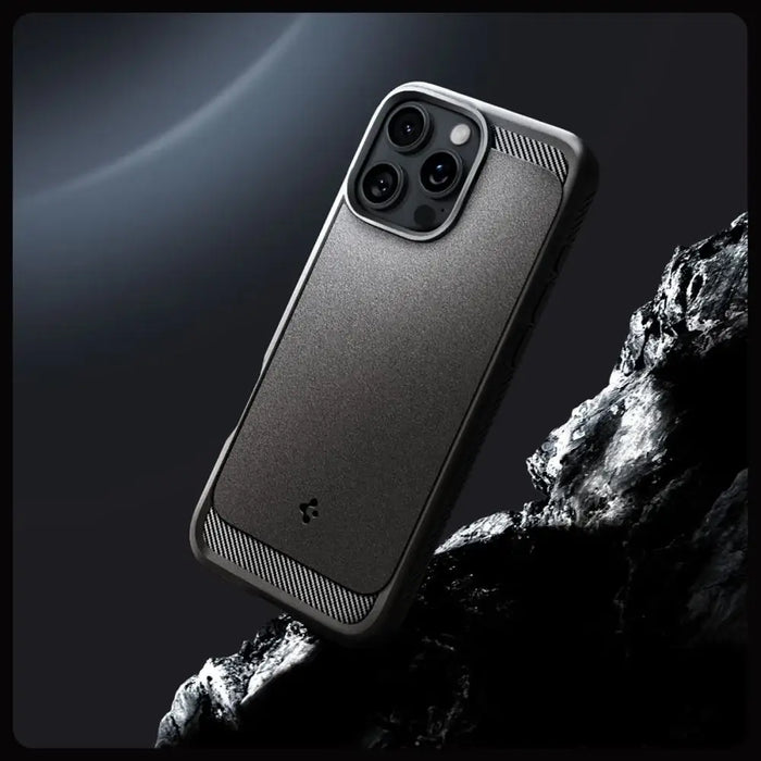 Spigen Rugged Armor MagSafe Case for iPhone 16 Pro - Gray - Cell phone cases and covers<<<HurtelXML
