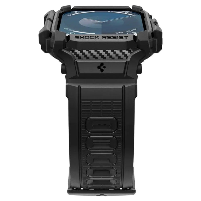 Spigen Rugged Armor Pro Apple Watch 10 (42mm) Strap Case - Black - Cell phone cases and covers<<<HurtelXML