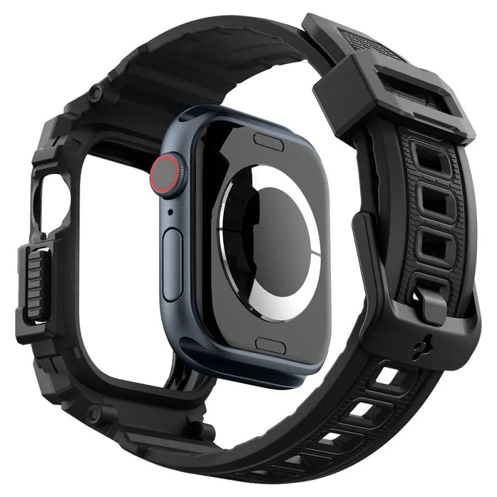 Spigen Rugged Armor Pro Apple Watch 10 (42mm) Strap Case - Black - Cell phone cases and covers<<<HurtelXML