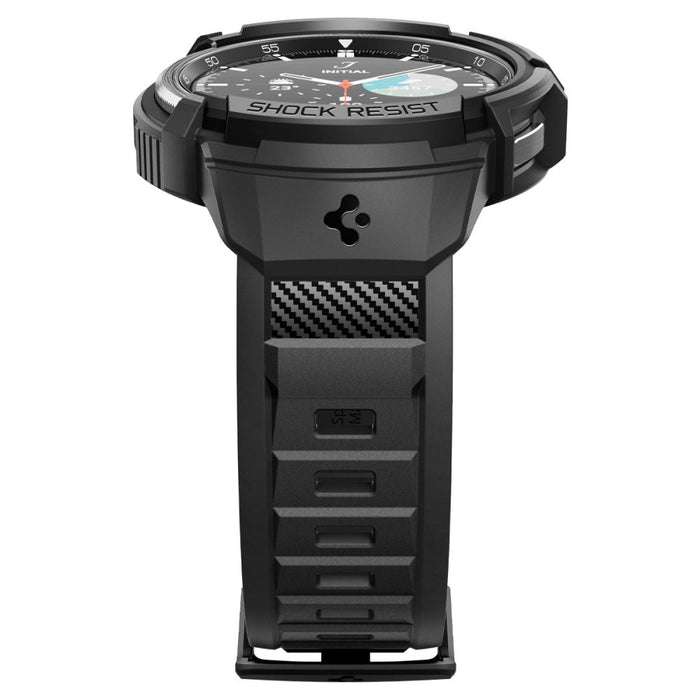 Spigen Rugged Armor Pro Case with Strap for Samsung Galaxy Watch 6 Classic (47mm) - Black - Cell phone cases