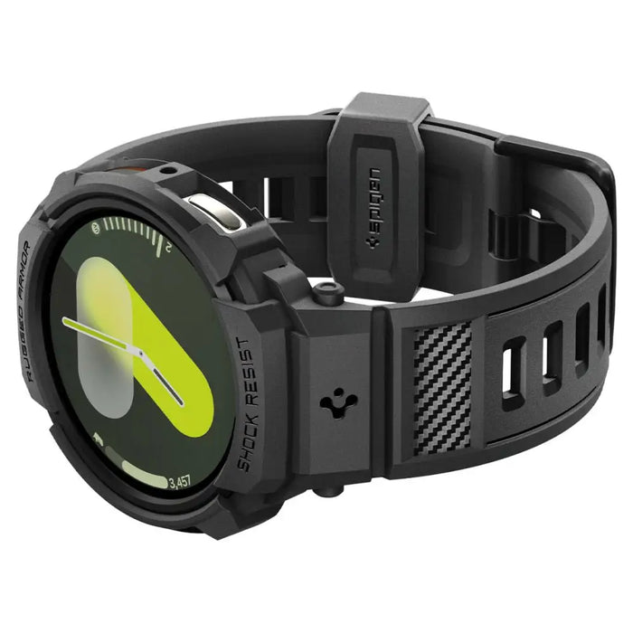 Spigen Rugged Armor Pro Strap for Samsung Galaxy Watch 8 40mm - Matte Black - Other cell phone equipment<<<HurtelXML