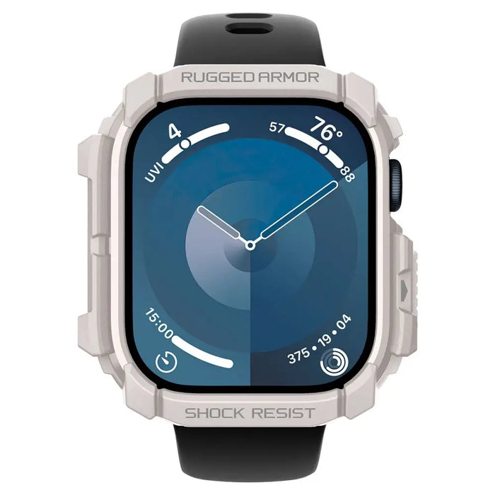 Spigen Rugged Armor Strap for Apple Watch 10 46mm - Beige - Other cell phone equipment<<<HurtelXML