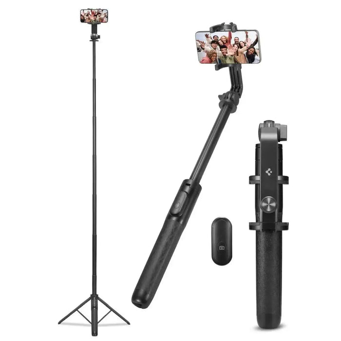 Spigen S560W Bluetooth Selfie Stick with Tripod - Black - Photo accessories<<<HurtelXML