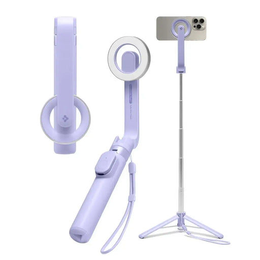 Spigen S571W MagSafe Bluetooth Selfie Stick with Tripod - Purple - *Temporary category<<<HurtelXML