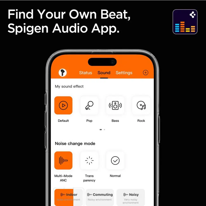 Spigen SA2403 ANC Pro Wireless Headphones - Black - Headphones and speakers<<<HurtelXML