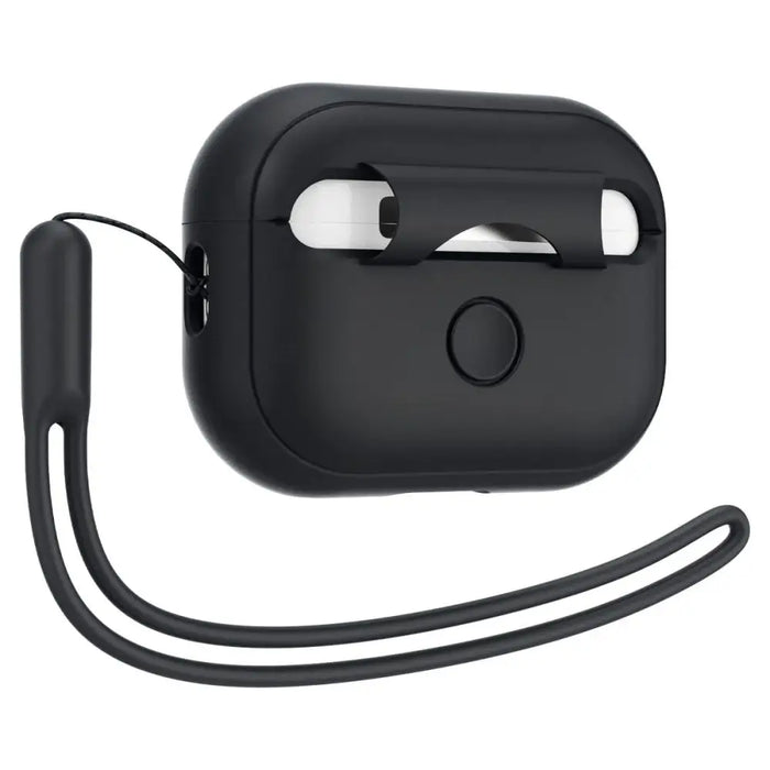Spigen Silicone Fit Strap Case for Apple AirPods Pro 1 / 2 - Black - Cell phone cases and covers<<<HurtelXML