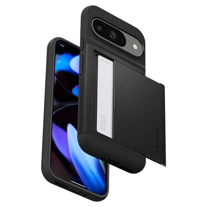 Spigen Slim Armor CS Case for Google Pixel 9 / 9 Pro - Black - Cell phone cases and covers<<<HurtelXML