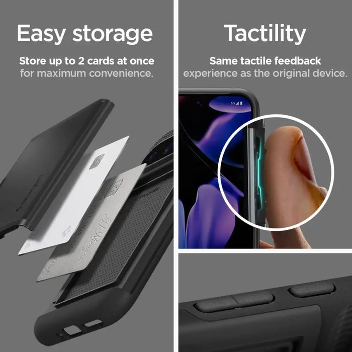 Spigen Slim Armor CS Case for Google Pixel 9 Pro XL - Black - Cell phone cases and covers<<<HurtelXML