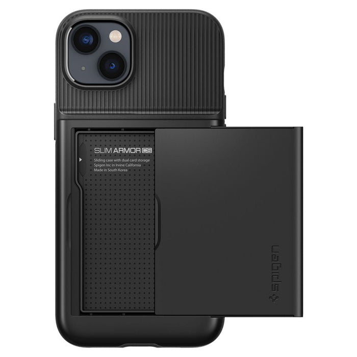 Spigen Slim Armor CS Case for iPhone 14 Plus - Black - Cell phone cases and covers<<<HurtelXML