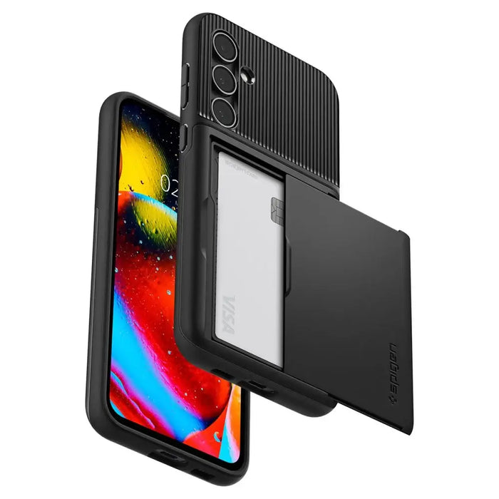 Spigen Slim Armor CS Case for Samsung Galaxy S23 FE - Black - Cell phone cases and covers<<<HurtelXML