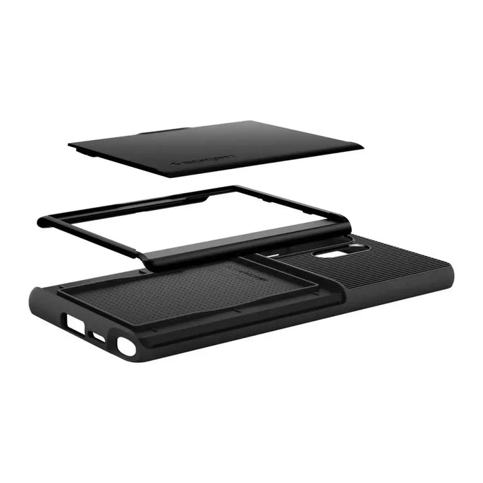 Spigen Slim Armor CS Case for Samsung Galaxy S25 Ultra - Black - Cell phone cases and covers<<<HurtelXML