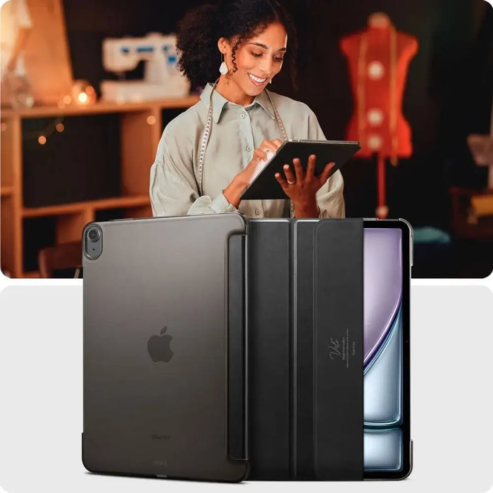 Spigen Smart Fold Case for iPad Air 13’’ 2024 - Black - Cell phone cases and covers<<<HurtelXML