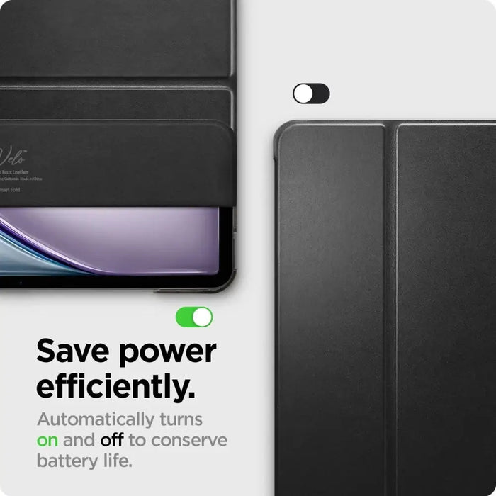 Spigen Smart Fold Case for iPad Air 13’’ 2024 - Black - Cell phone cases and covers<<<HurtelXML