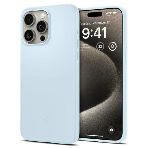 Spigen Thin Fit case for iPhone 15 Pro Max - light blue - Cell phone cases and covers<<<HurtelXML