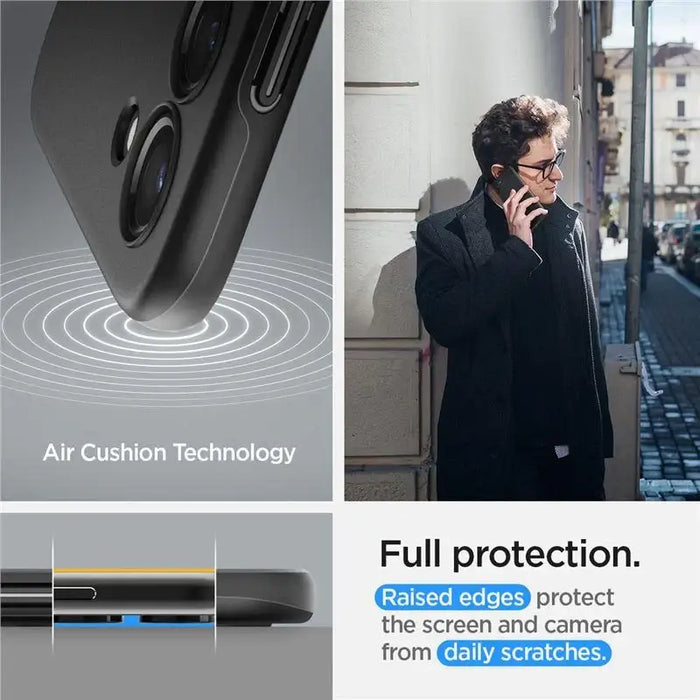 Spigen Thin Fit Case for Samsung Galaxy S23 - Black - Cell phone cases and covers<<<HurtelXML