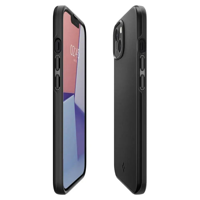 Spigen Thin Fit iPhone 13 Case - Black - Cell phone cases and covers<<<HurtelXML