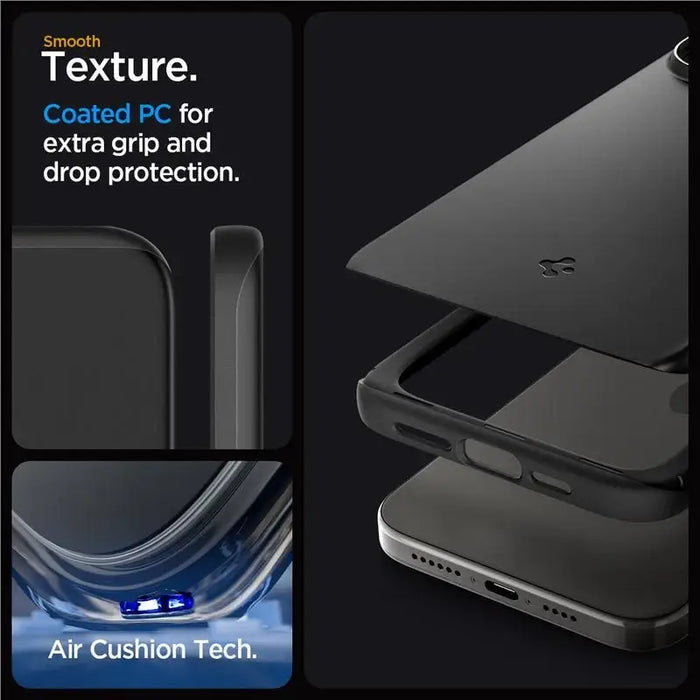 Spigen Thin Fit iPhone 15 Pro Max Case - Black - Cell phone cases and covers<<<HurtelXML