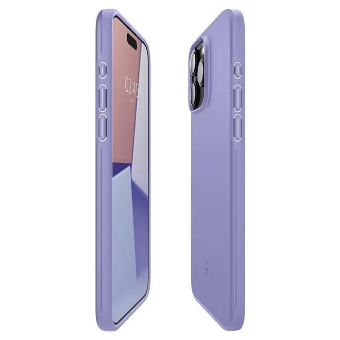 Spigen Thin Fit iPhone 15 Pro Max Case - Purple - Cell phone cases and covers<<<HurtelXML