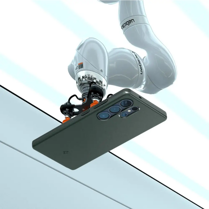 Spigen Thin Fit Mag Case for Samsung Galaxy S25 Ultra - Green - Cell phone cases and covers<<<HurtelXML