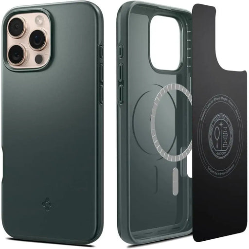 Spigen Thin Fit MagSafe Case for iPhone 16 Pro - Green - Cell phone cases and covers<<<HurtelXML