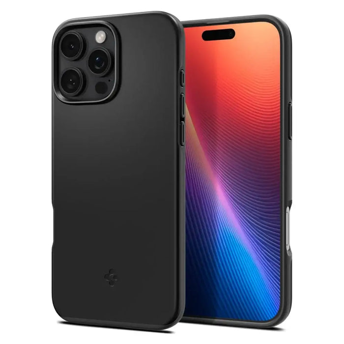 Spigen Thin Fit MagSafe Case for iPhone 16 Pro Max - Black - Cell phone cases and covers<<<HurtelXML