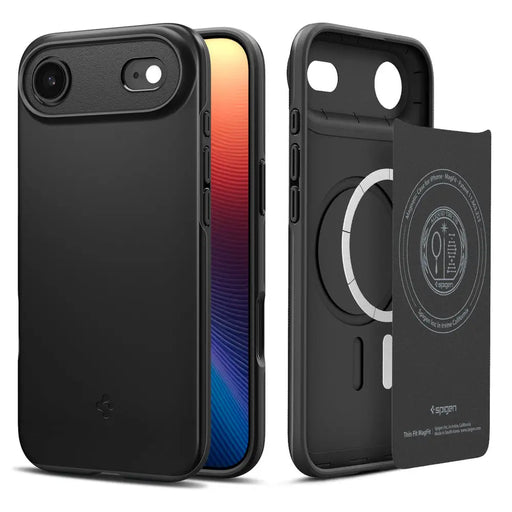 Spigen Thin Fit MagSafe Case for iPhone 17 Air - Black - Cell phone cases and covers<<<HurtelXML