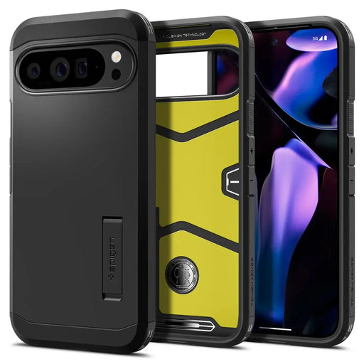 Spigen Tough Armor Case for Google Pixel 9 Pro XL - Black - Cell phone cases and covers<<<HurtelXML