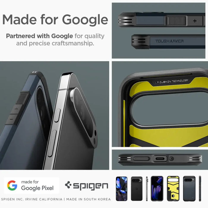 Spigen Tough Armor case for Google Pixel 9 Pro XL - graphite - Cell phone cases and covers<<<HurtelXML
