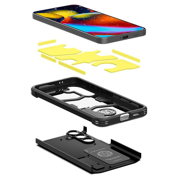 Spigen Tough Armor Case for Samsung Galaxy S24 - Black - Cell phone cases and covers<<<HurtelXML