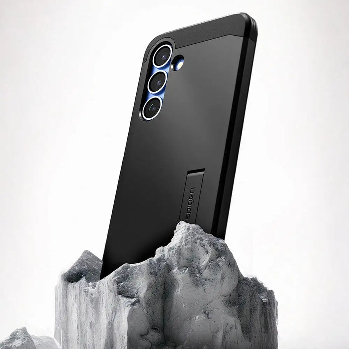 Spigen Tough Armor MagSafe case for Samsung Galaxy S25+ - black - Cell phone cases and covers<<<HurtelXML