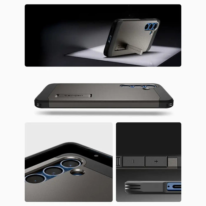 Spigen Tough Armor MagSafe Case for Samsung Galaxy S25+ - Gray - Cell phone cases and covers<<<HurtelXML